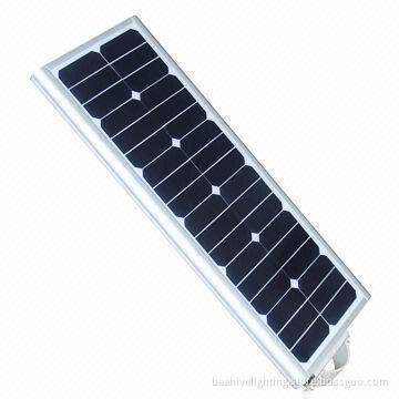 Newest Design All-in-one Integrated Solar Streetlight, 25W Power, 6,000K Color Temperature Range